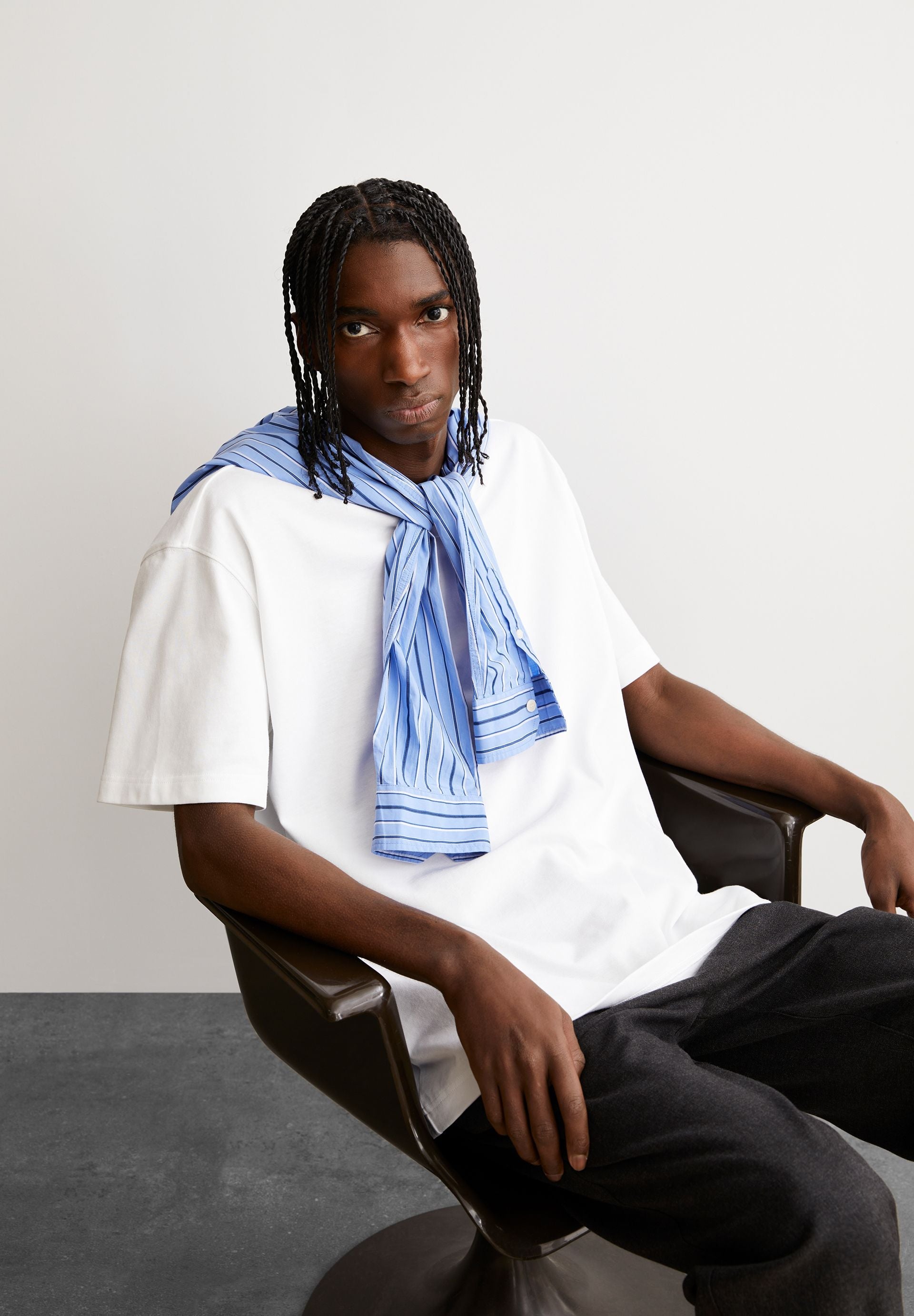 AADRU T-SHIRT | white