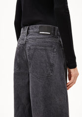 AALTHEA MID WAIST BARREL JEANS | corno