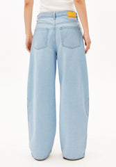 AALTHEA MID WAIST BARREL JEANS | barrea