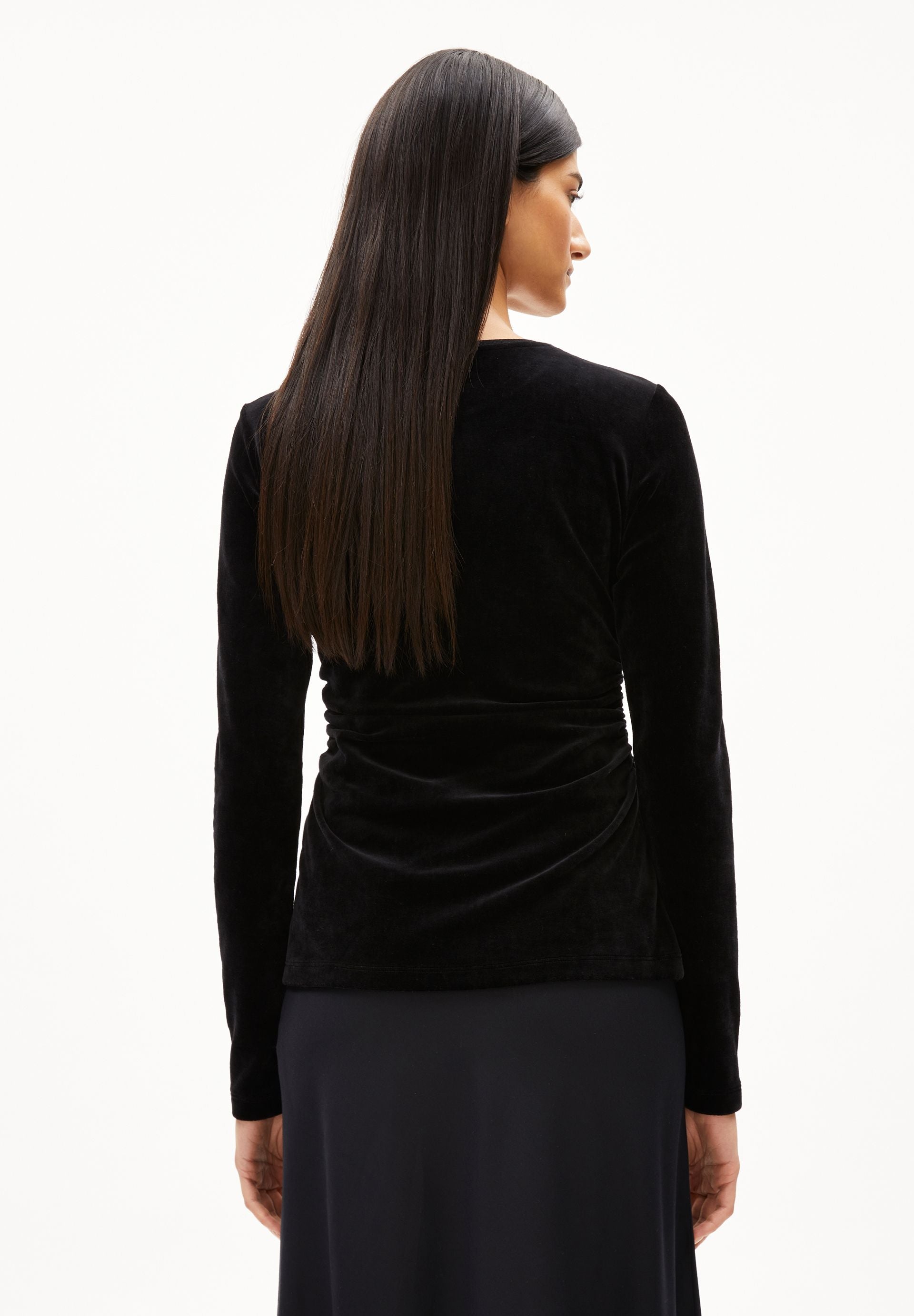 ADAAJA LORA VELVET | black