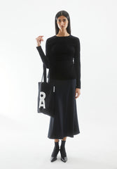 ADAAJA LORA VELVET | black