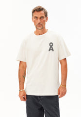 AADRU Å ZICK ZACK T-SHIRT | pure