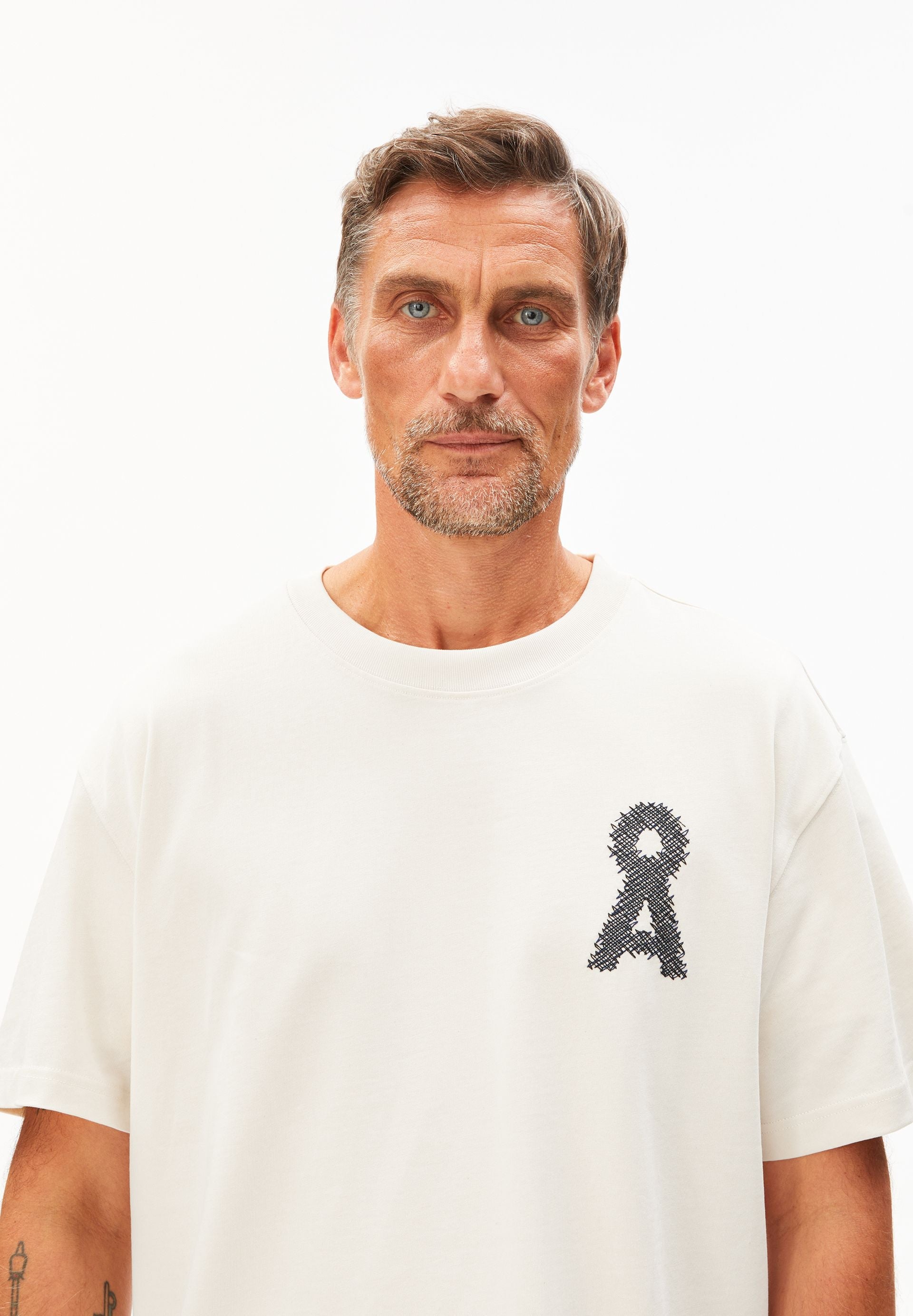 AADRU Å ZICK ZACK T-SHIRT | pure