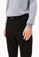 AARJO TARPA TAPERED JEANS | rinse black