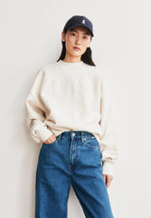 ALIZAA COLLEGE-SWEATSHIRT | undyed