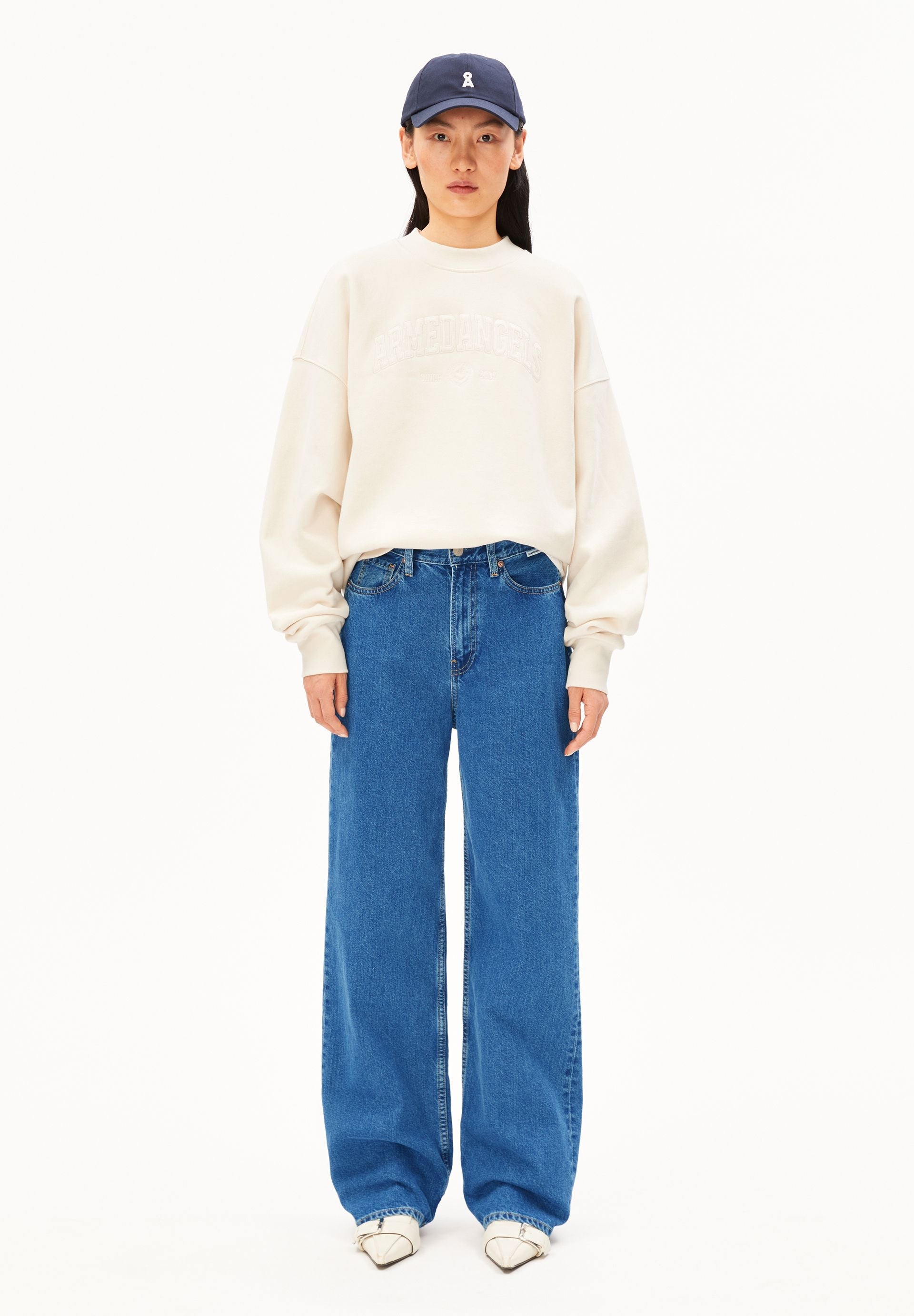ALIZAA COLLEGE-SWEATSHIRT | undyed