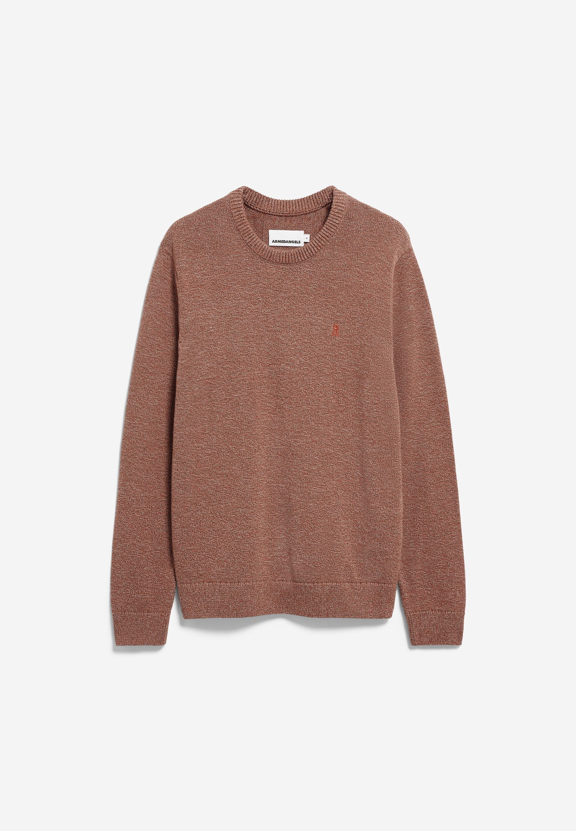 ALVAARIO STRICKPULLOVER | earthshade-dark earth-oatmilk